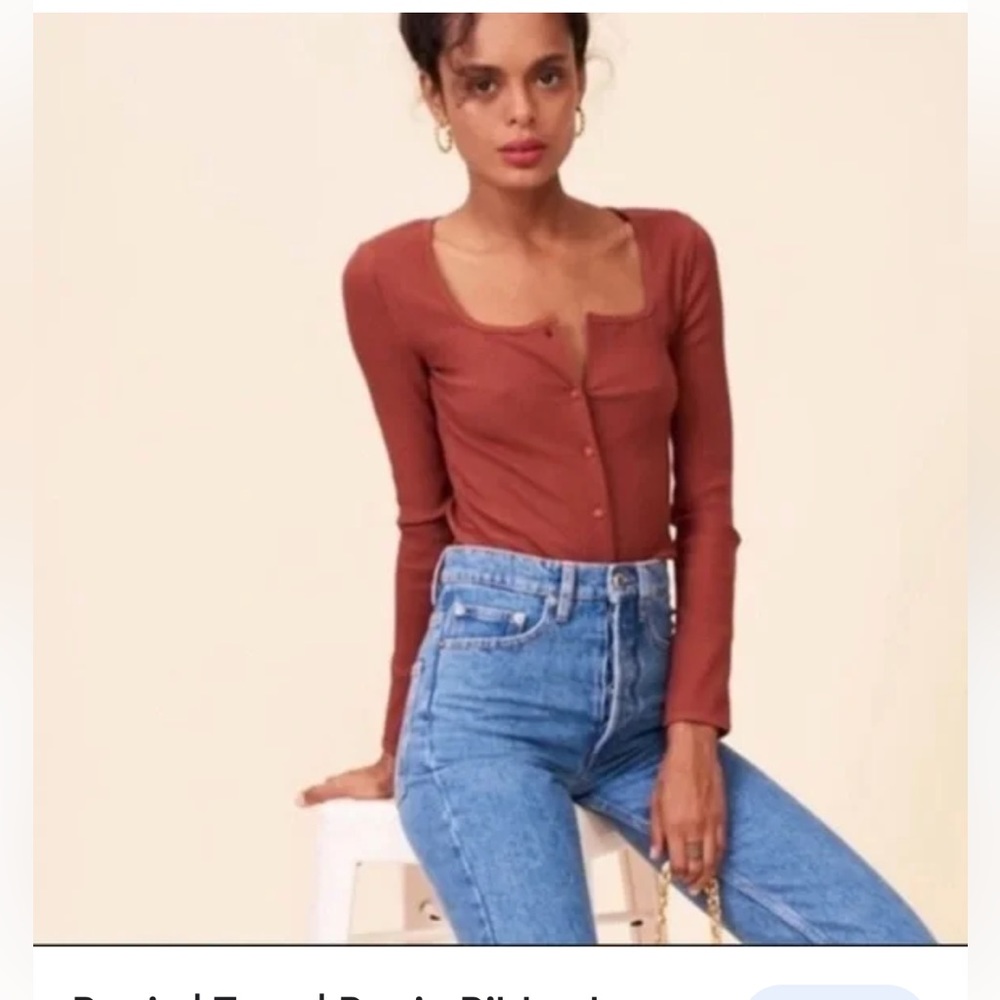 Rouje Ribbed Eugene Top
